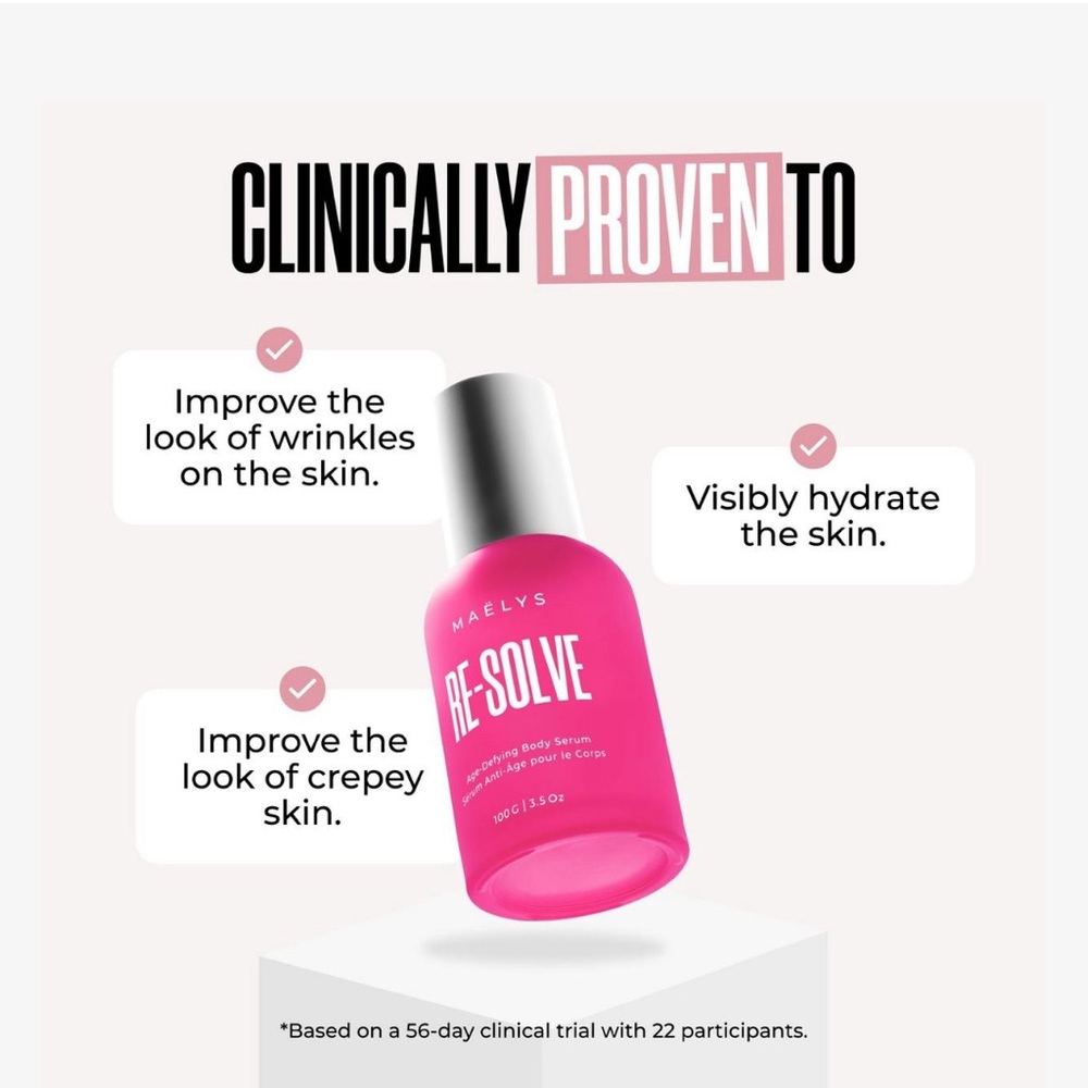 MAËLYS Cosmetics
RE-SOLVE Age-Defying
Body Serum, New - Picture 5 of 13